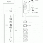 KX100 (KX100FHF) Амортизатор