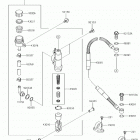 KX85 (KX85CHF) Задний торм цилиндр