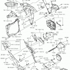 Ninja H2 (ZX1000XHF) Обтекатель нижний