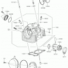 KLX140L (KLX140BHF) Головка цилиндров