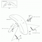 VULCAN 1700 VAQUERO Крыло переднее