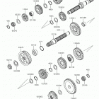 VULCAN 1700 VAQUERO Трансмиссия