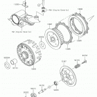 KLR650 (KL650EJS) Сцепление