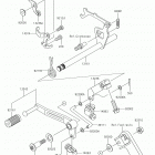Z125 PRO Механизм переключения передач