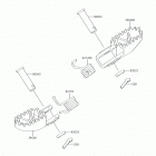 KX65 Подножки