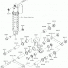 KX65 Задняя подвеска
