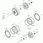 KX450F (KX450HHF) Сцепление
