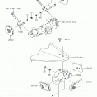 KLX110 Отражатели