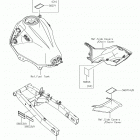VERSYS-X 300 Лейбл предостережения
