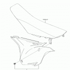 KX85 (KX85CHF) Сиденье