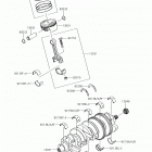 Ninja ZX-14R ABS Crankshaft  /  piston(s)