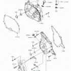 Z125 PRO Крышки двигателя