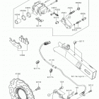 VERSYS-X 300 Задний тормоз