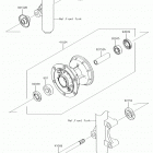 KLX140G Переднее колесо