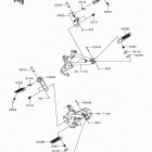 Z125 PRO Подножки