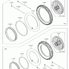 KX100 (KX100FHF) Wheels  /  tires