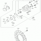 KLX140 Задний тормоз