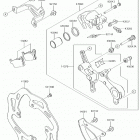 KX450F (KX450HHF) Задний тормоз
