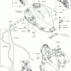 VERSYS 650 Топливный бак
