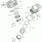 VULCAN 1700 VAQUERO Цилиндр(ы) /  поршень
