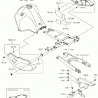 KLR650 (KL650EJS) Боковые крышки  /  крышка цепи