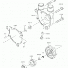 KLR650 Водяной насос