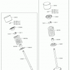 Ninja H2 (ZX1000XHF) Клапана