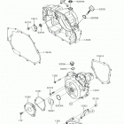 KLX140 Крышки двигателя