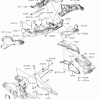 Ninja H2 (ZX1000XHF) Заднее крыло