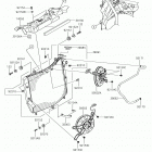 Ninja H2 (ZX1000XHF) Радиатор