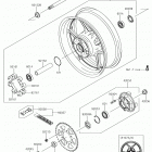 VERSYS 1000 Задняя ступица колеса
