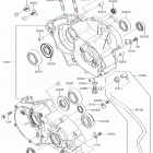KX100 (KX100FHF) Картер двигателя