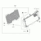 Ninja 650 (EX650KHFA) Accessory(radiator screen)