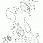 KLX110 Крышки двигателя