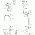 KLX250 Задний торм цилиндр