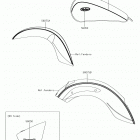 VULCAN 900 CLASSIC Decals(gray  /  black)(bhf)