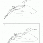 KLX140 Лейбл предостережения