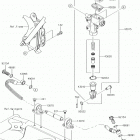 KLX140 Задний торм цилиндр
