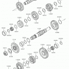 KLR650 Трансмиссия