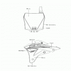 KX100 (KX100FHF) Decals(fhf)