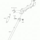 KLX110L Подножка