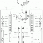 KX65 Передняя вилка