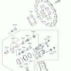 Z125 PRO Передний тормоз