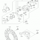 KX65 Задний тормоз