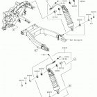VULCAN 1700 VAQUERO Подвеска  /  амортизатор