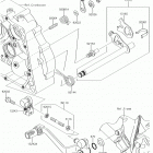 KLX140 Механизм переключения передач
