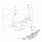 Ninja H2 (ZX1000XHF) Сиденье