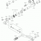 VERSYS 1000 Механизм переключения передач
