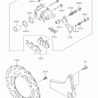 KLR650 Задний тормоз