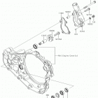 KX450F Водяной насос